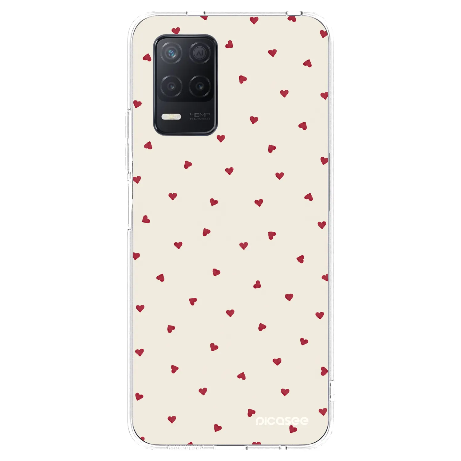 Picasee διαφανής θήκη σιλικόνης Realme 8 5G - Little Love