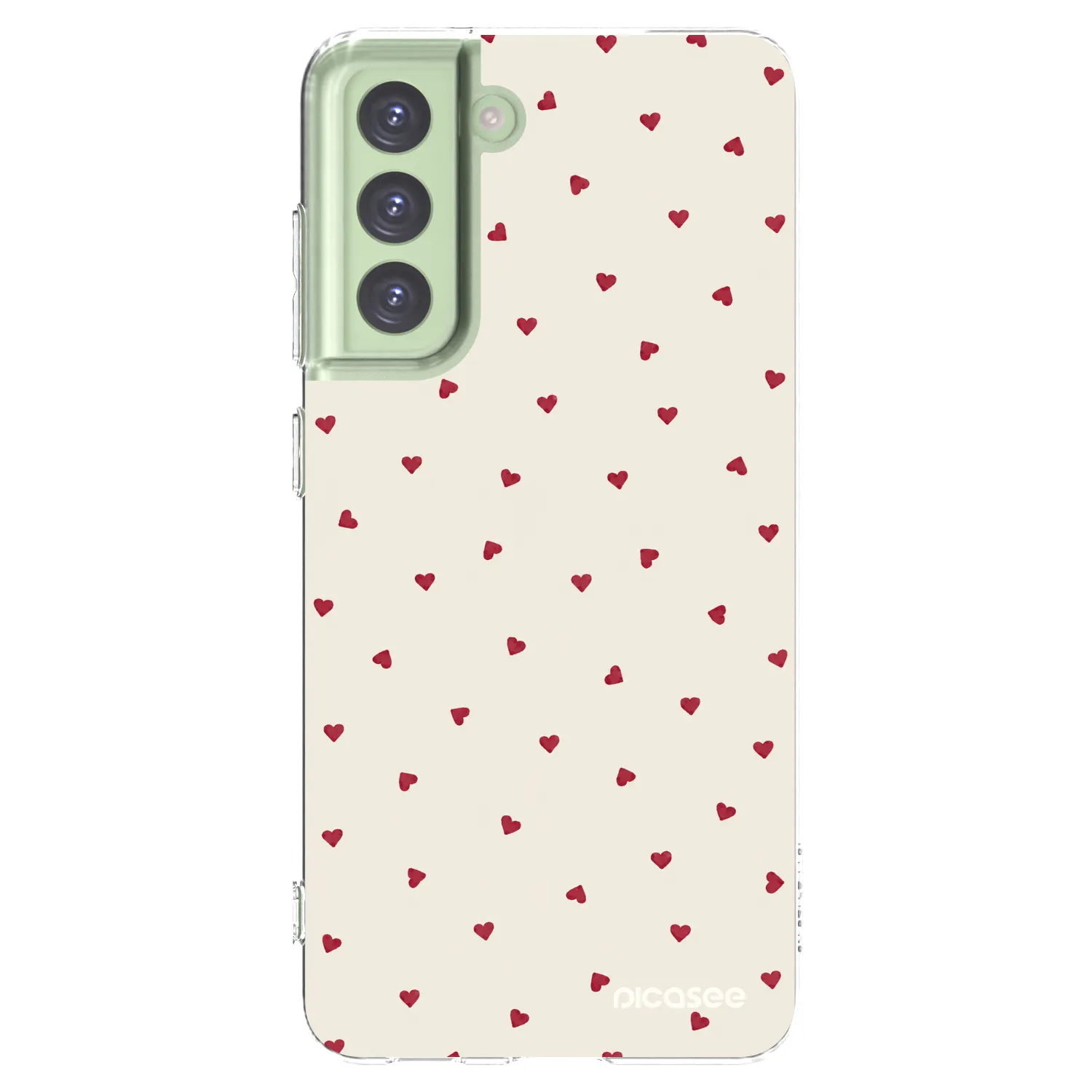 Picasee διαφανής θήκη σιλικόνης Samsung Galaxy S21 FE 5G - Little Love
