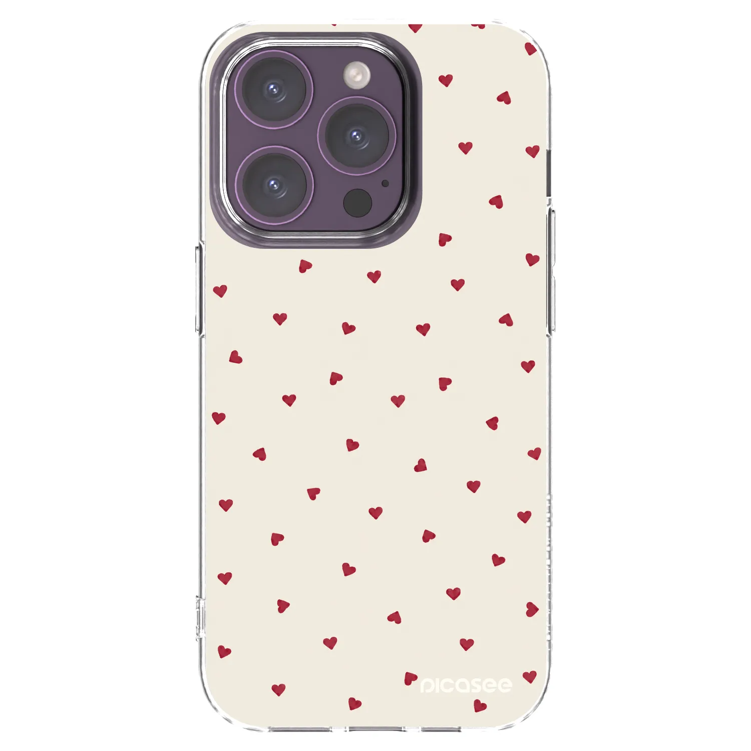 Picasee διαφανής θήκη σιλικόνης Apple iPhone 14 Pro - Little Love