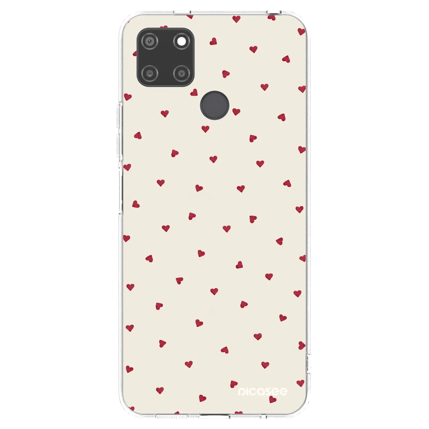 Picasee διαφανής θήκη σιλικόνης Realme C21Y - Little Love