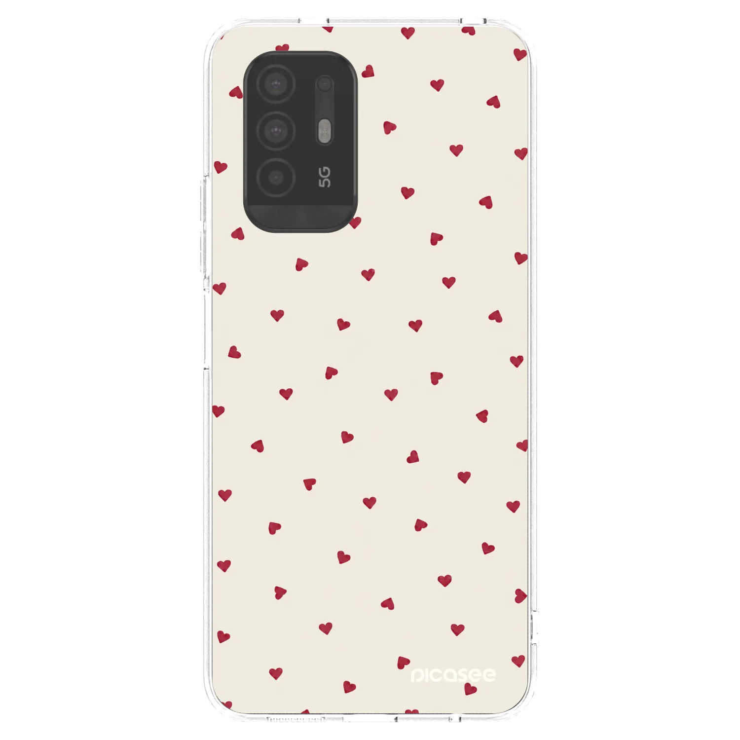Picasee διαφανής θήκη σιλικόνης OPPO A94 5G - Little Love