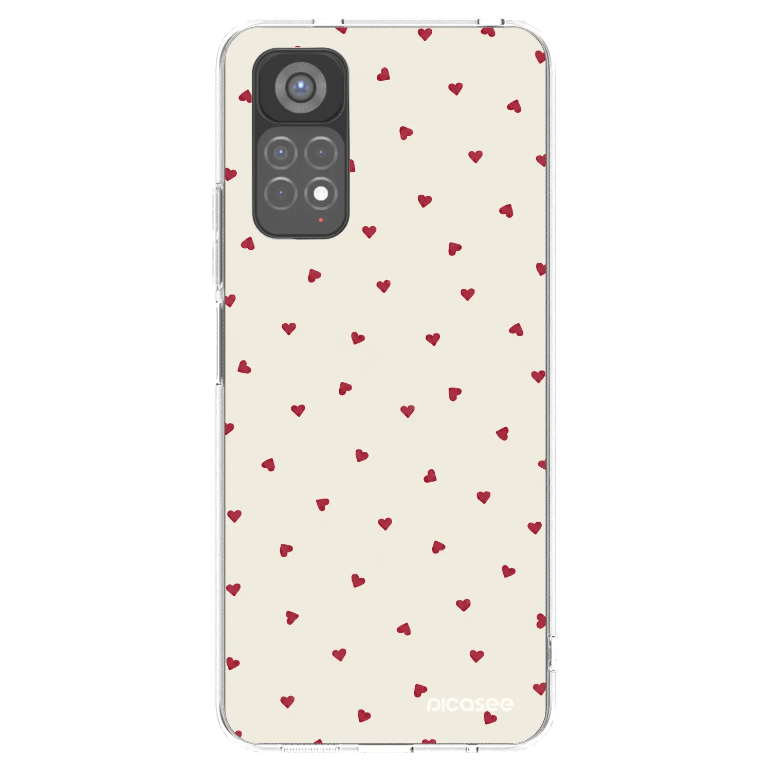 Picasee διαφανής θήκη σιλικόνης Xiaomi Redmi Note 11S 5G - Little Love