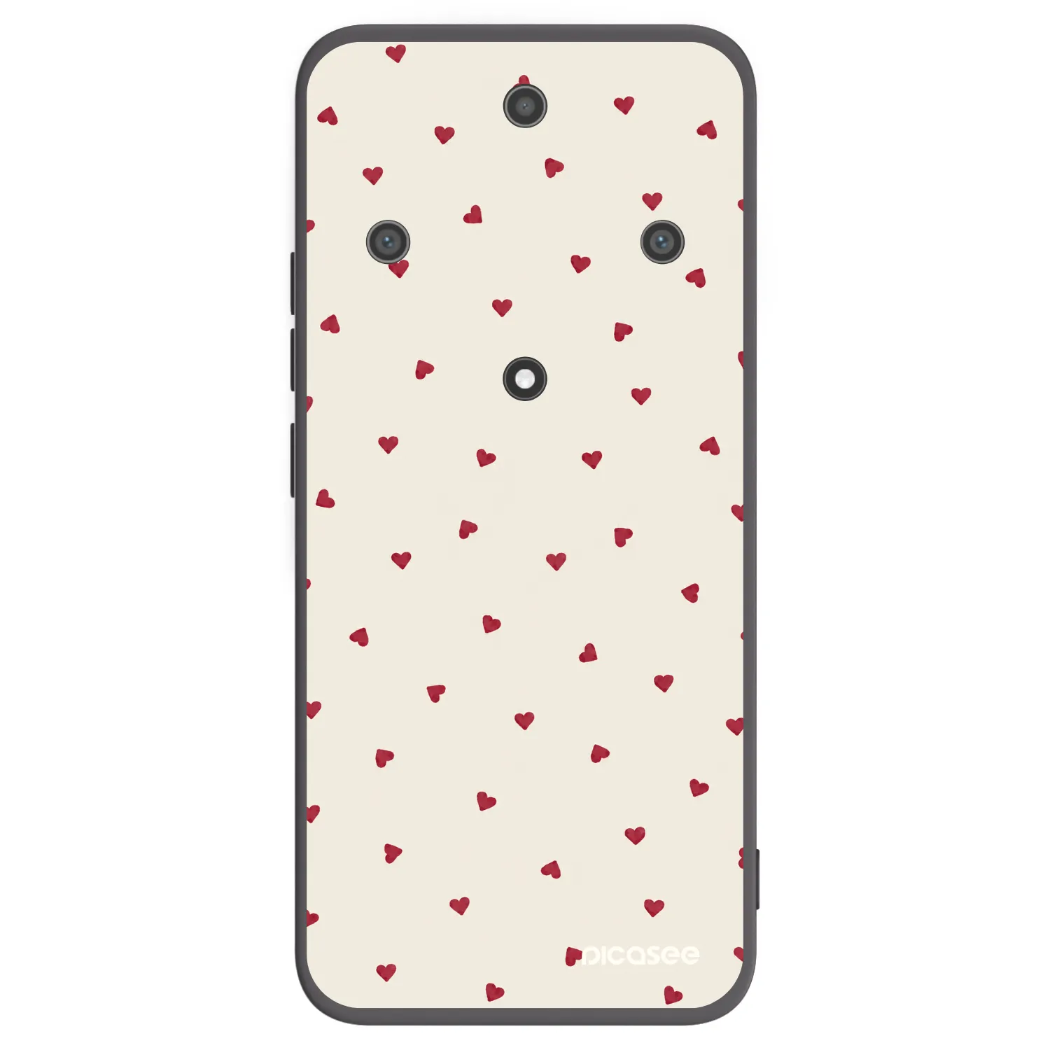 Picasee Μαύρη θήκη σιλικόνης για Honor Magic5 Lite 5G - Little Love