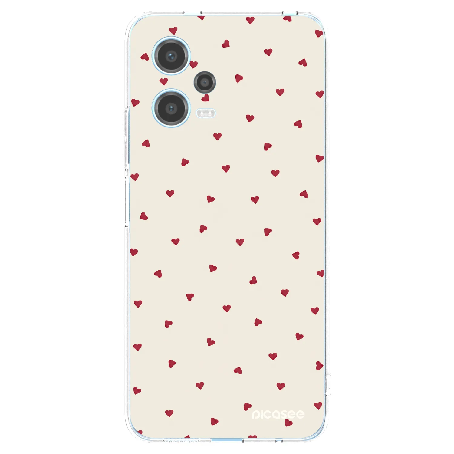 Picasee διαφανής θήκη σιλικόνης Xiaomi Redmi Note 12 5G - Little Love