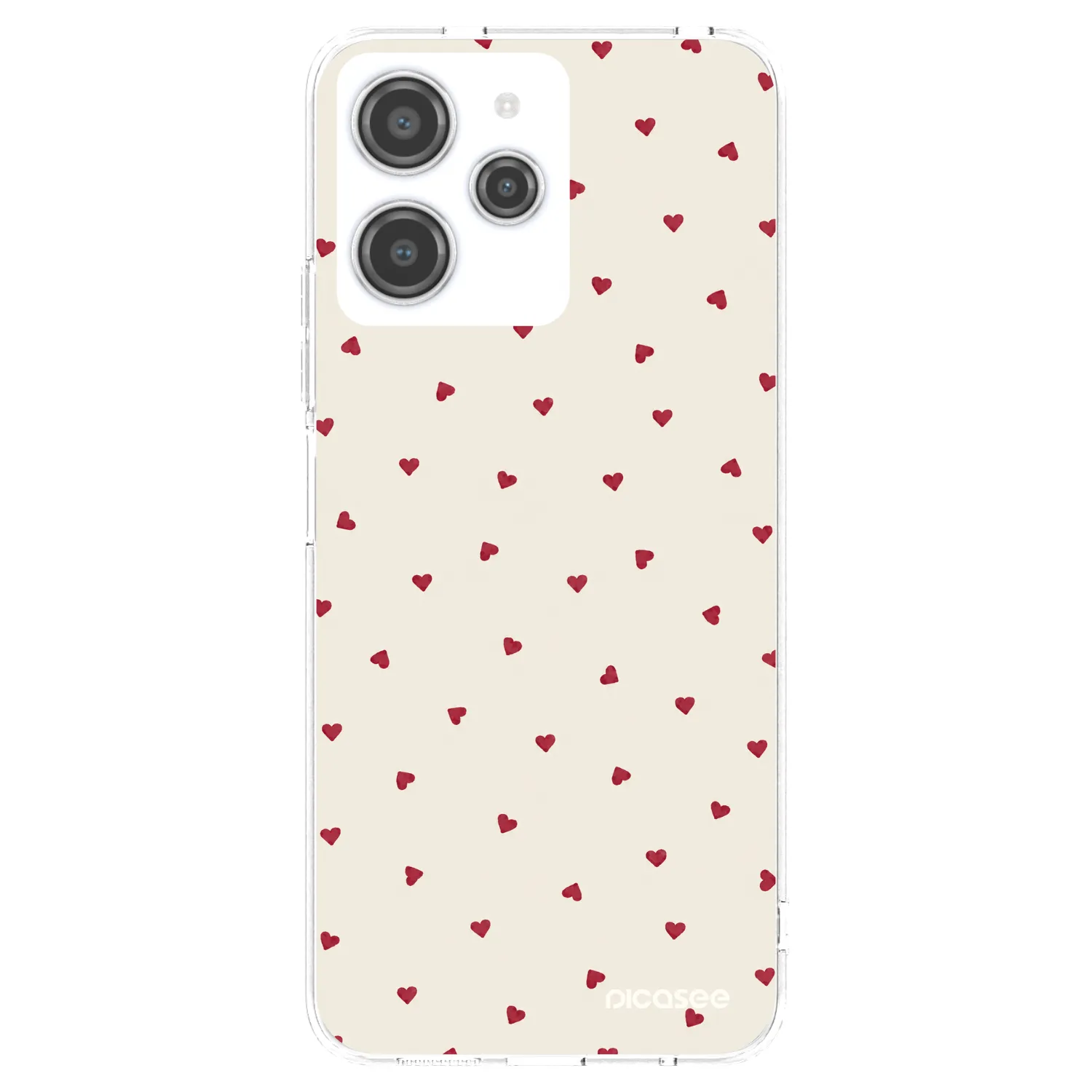 Picasee διαφανής θήκη σιλικόνης Xiaomi Redmi 12 4G - Little Love