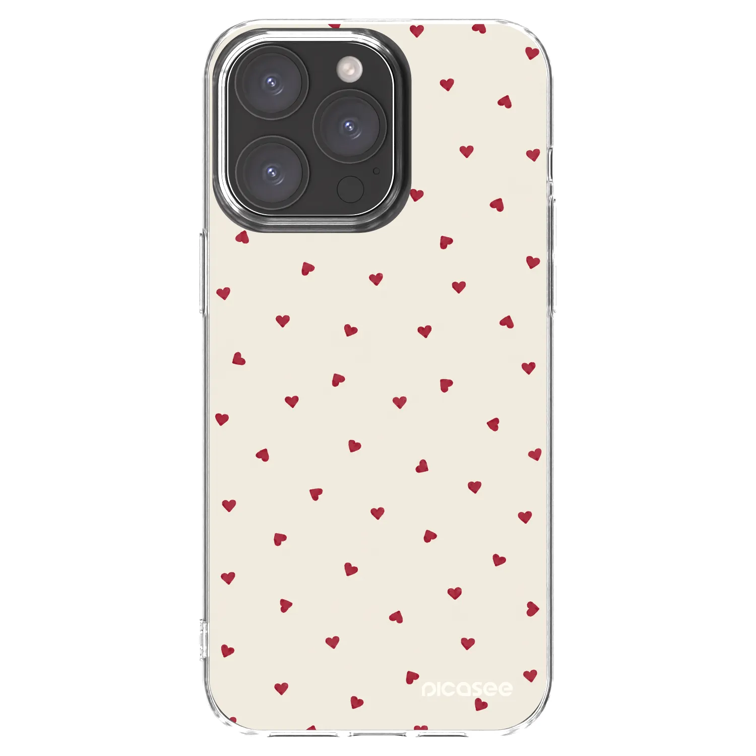 Picasee διαφανής θήκη σιλικόνης Apple iPhone 15 Pro Max - Little Love