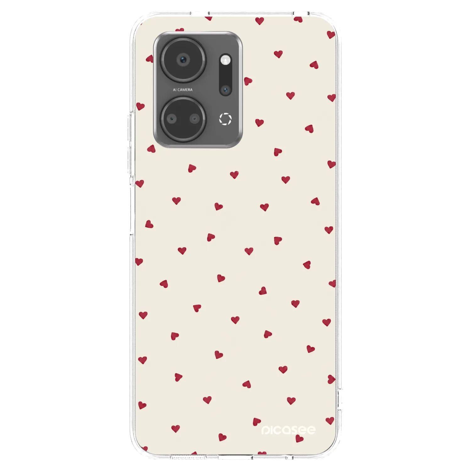 Picasee διαφανής θήκη σιλικόνης Honor X7a - Little Love