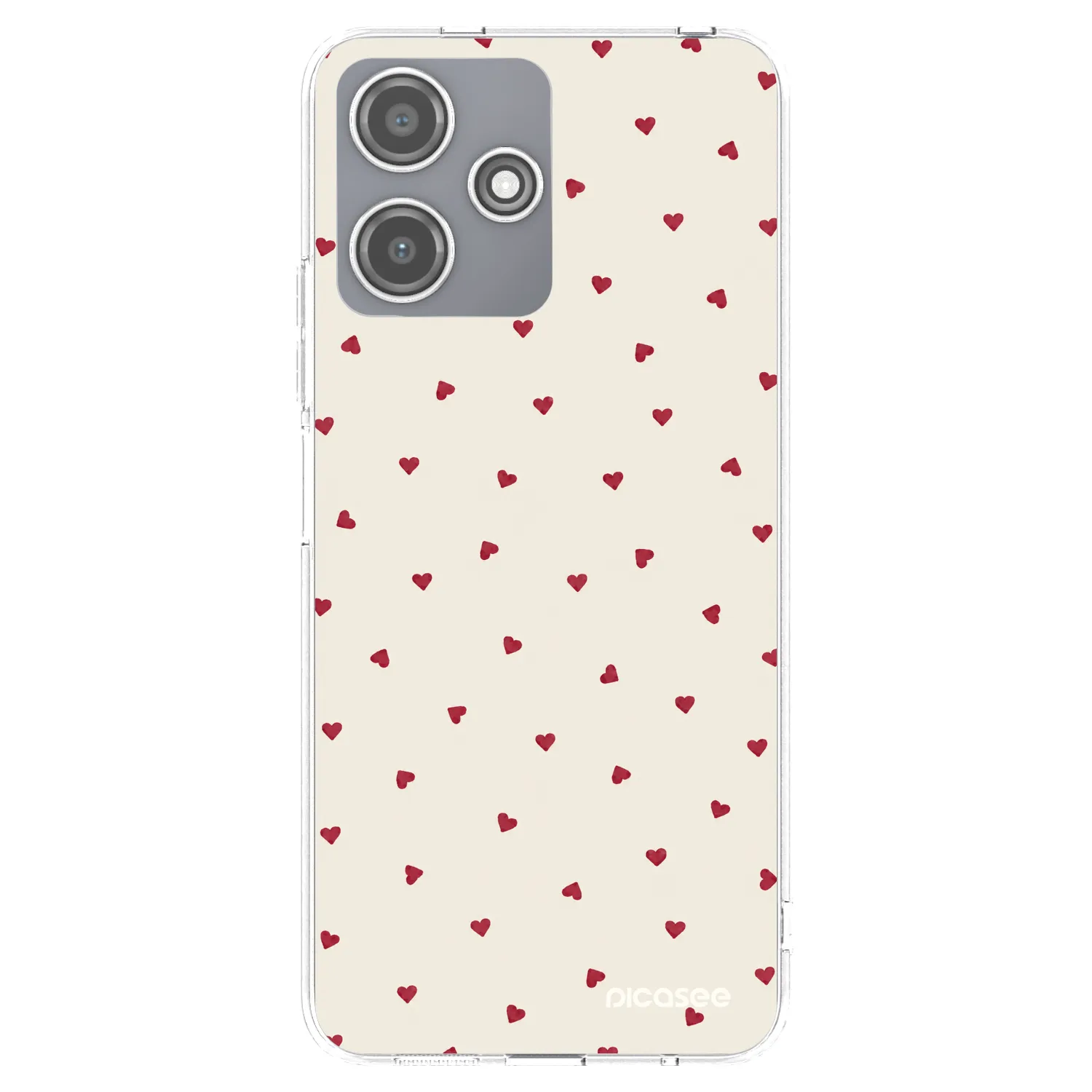 Picasee διαφανής θήκη σιλικόνης Xiaomi Redmi 12 5G - Little Love