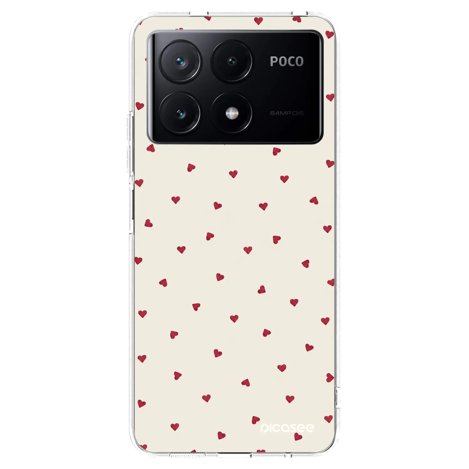 Picasee διαφανής θήκη σιλικόνης Xiaomi Poco X6 Pro - Little Love