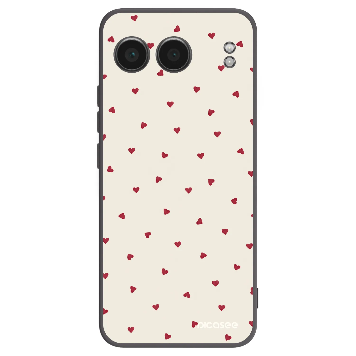 Picasee Μαύρη θήκη σιλικόνης για OnePlus Nord 4 - Little Love