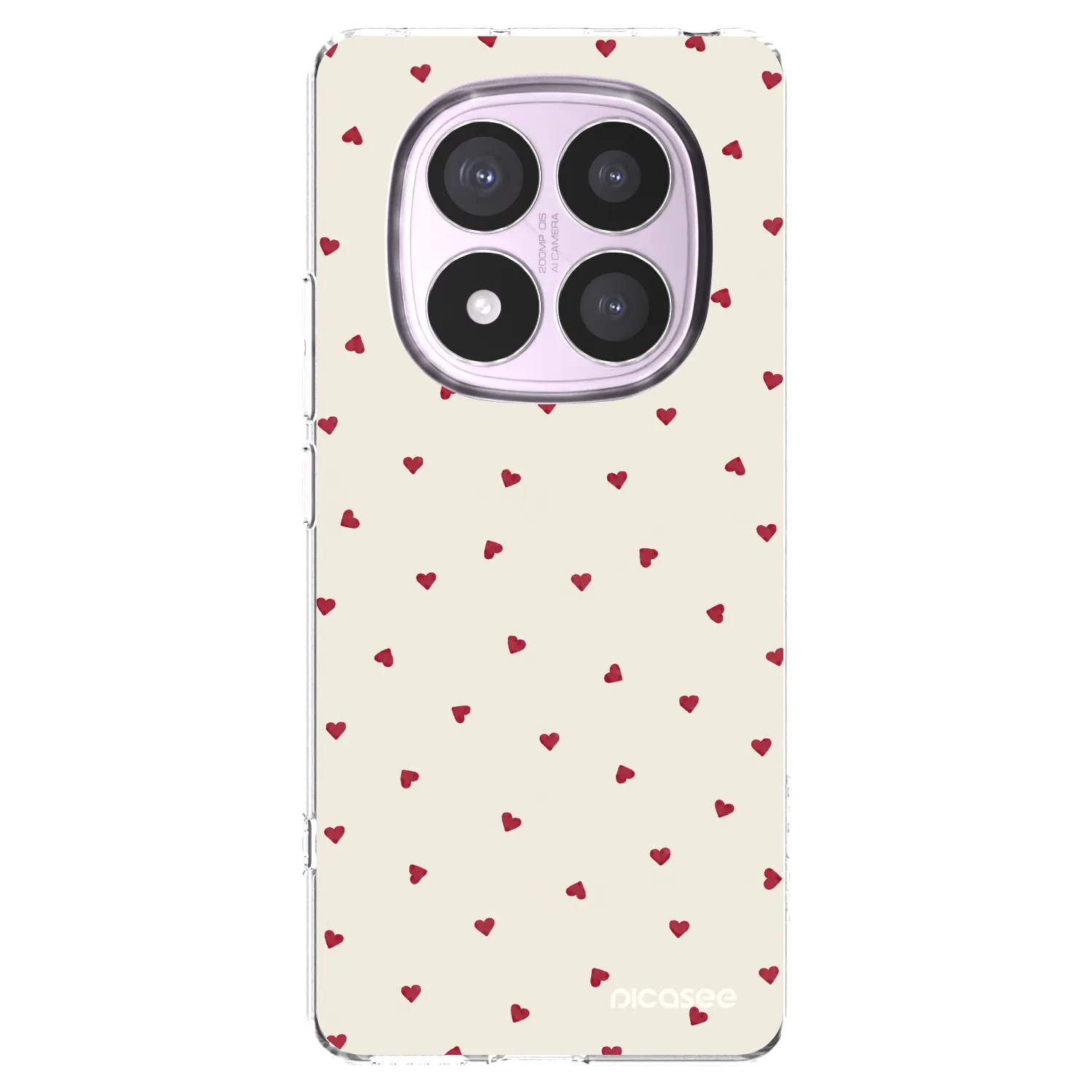 Picasee διαφανής θήκη σιλικόνης Xiaomi Redmi Note 14 Pro 5G - Little Love