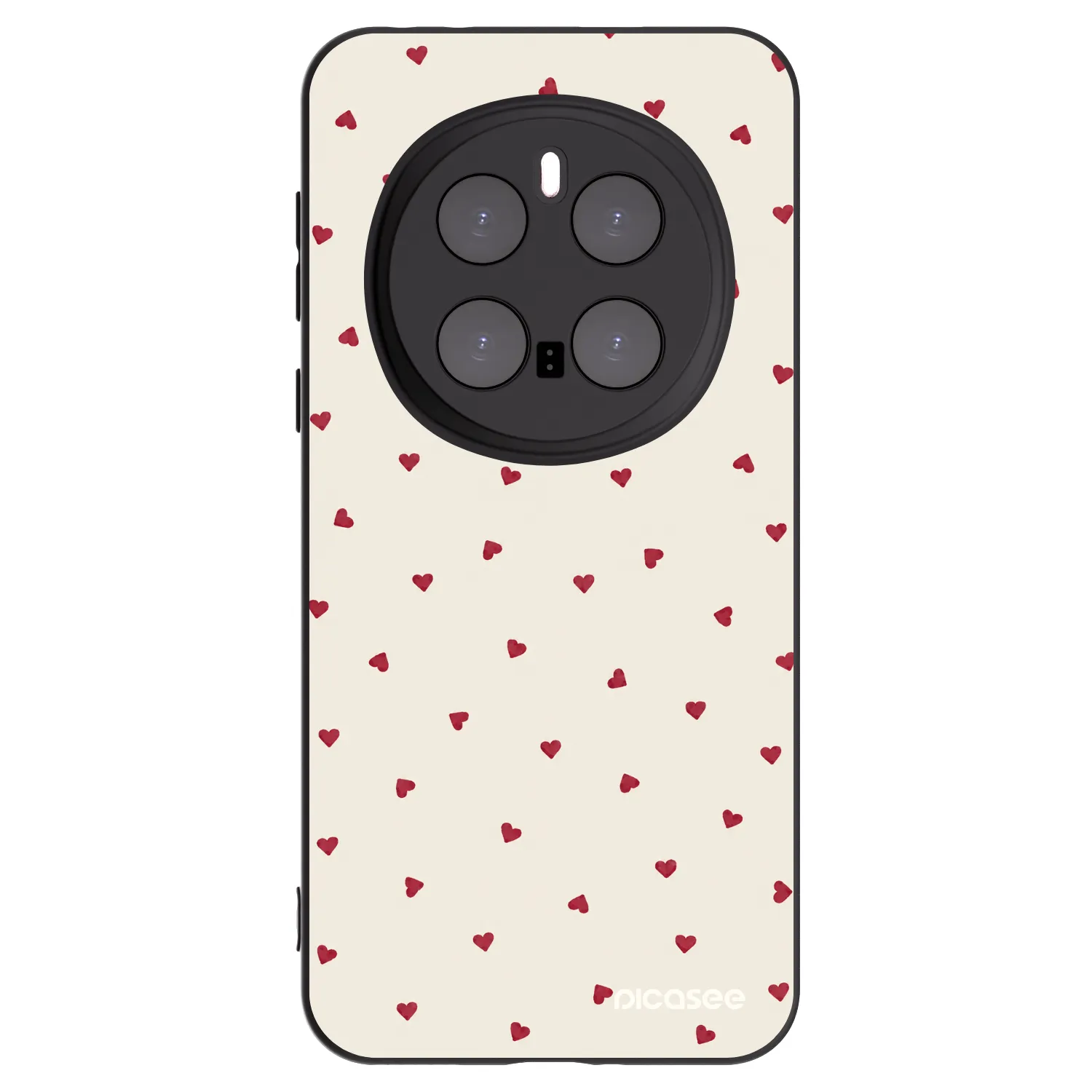 Picasee Μαύρη θήκη σιλικόνης για Honor Magic7 Pro 5G - Little Love