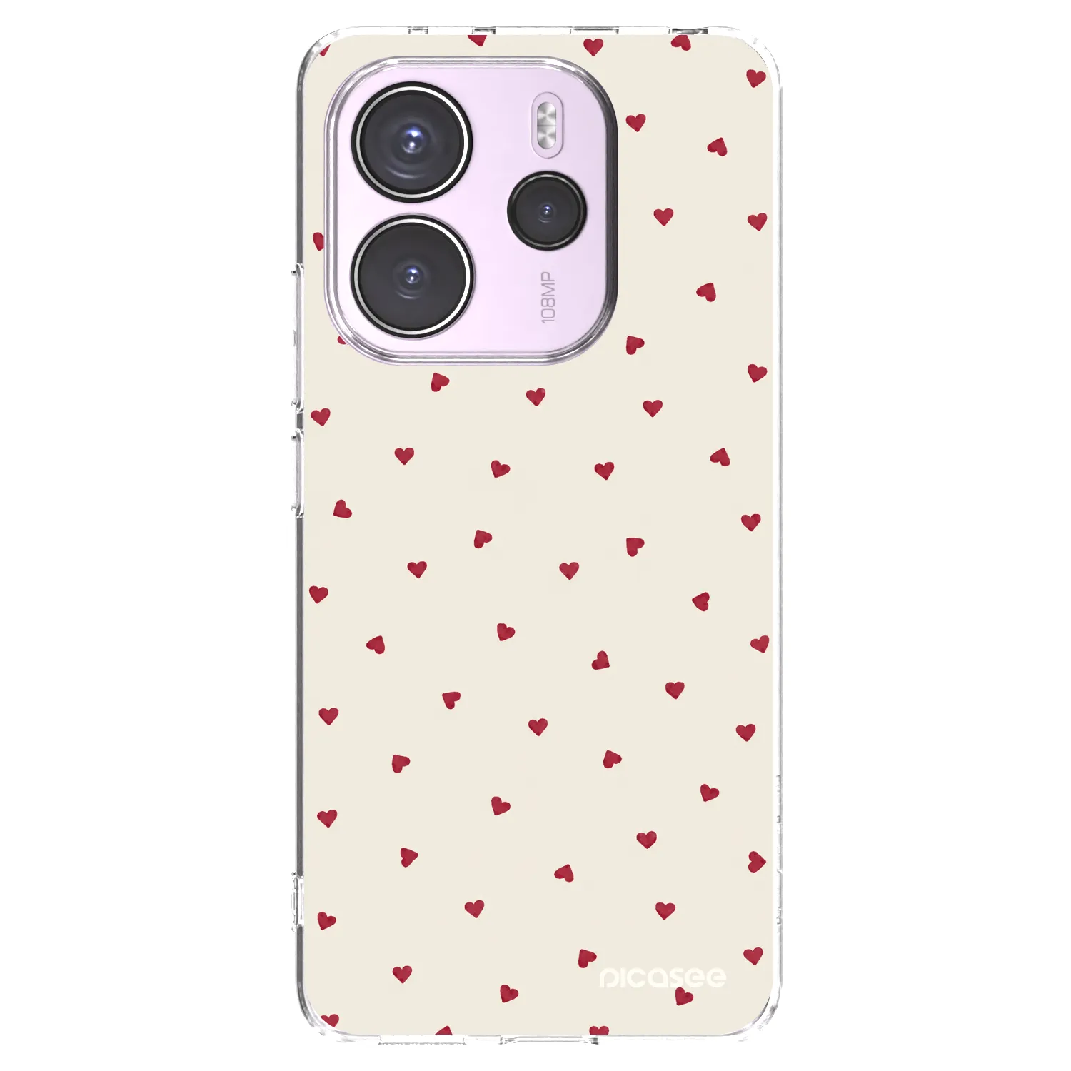 Picasee διαφανής θήκη σιλικόνης Xiaomi Redmi Note 14 4G - Little Love