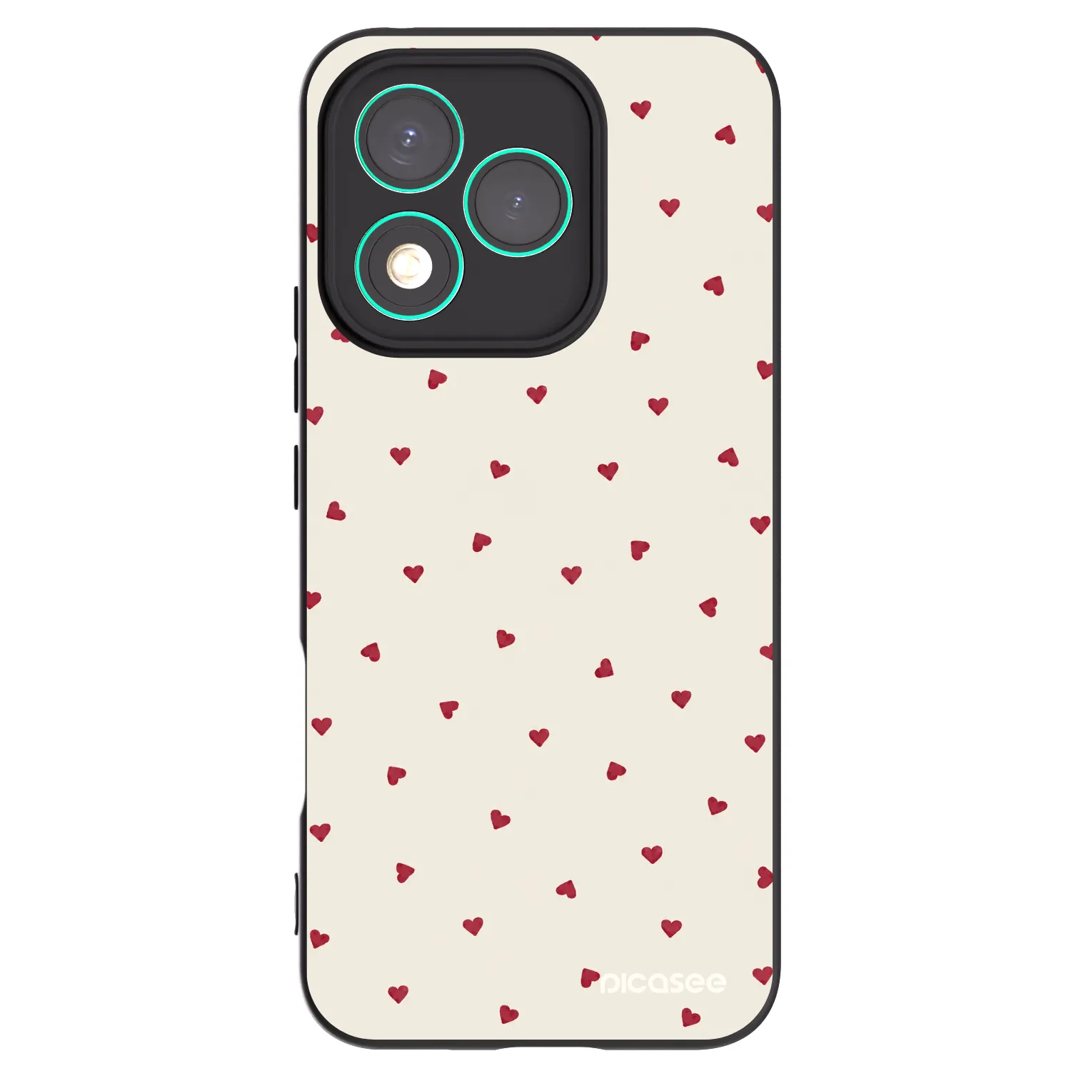 Picasee Μαύρη θήκη σιλικόνης για Honor 400 Lite 5G - Little Love