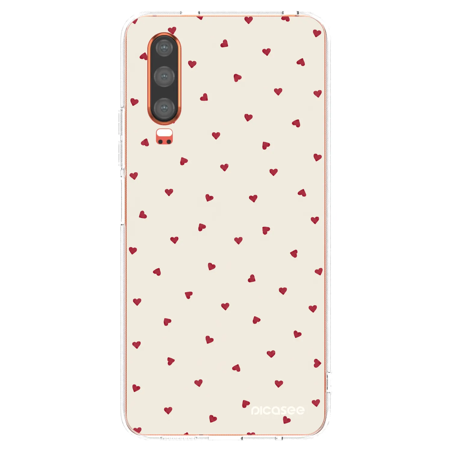 Picasee διαφανής θήκη σιλικόνης Huawei P30 - Little Love