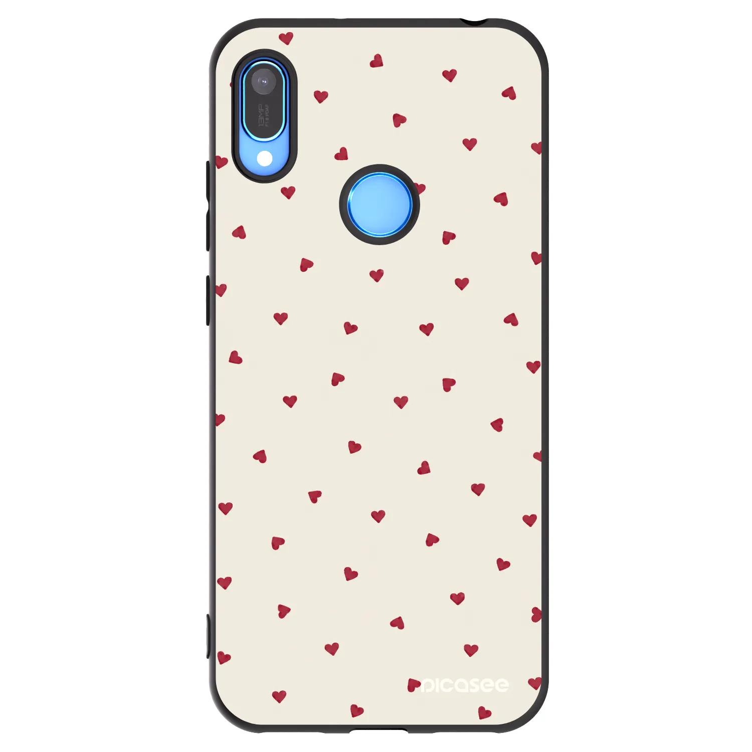 Picasee Μαύρη θήκη σιλικόνης για Huawei Y6 2019 - Little Love