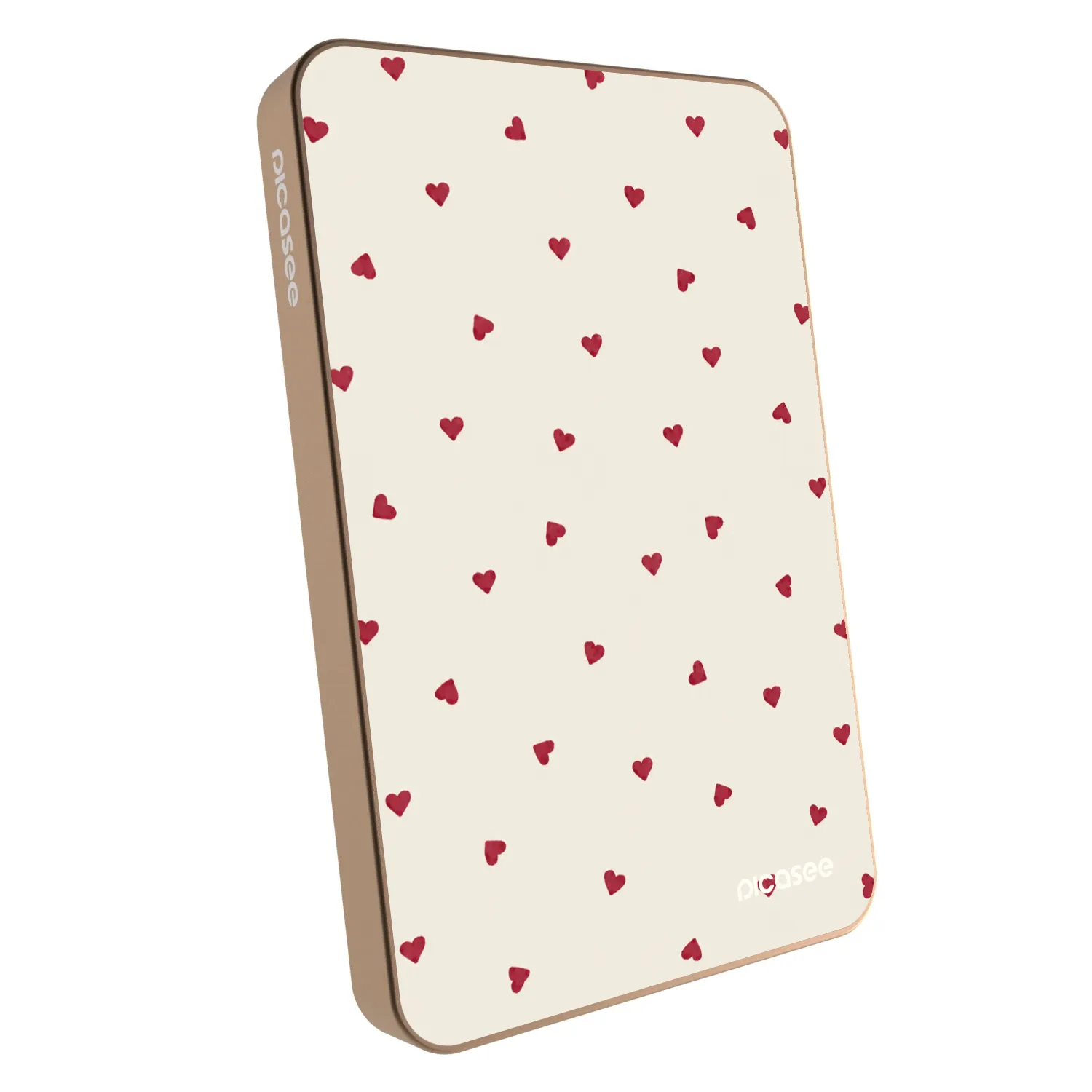 Picasee Powerbank με MagSafe 5 000 mAh Χρυσαφένιος - Little Love