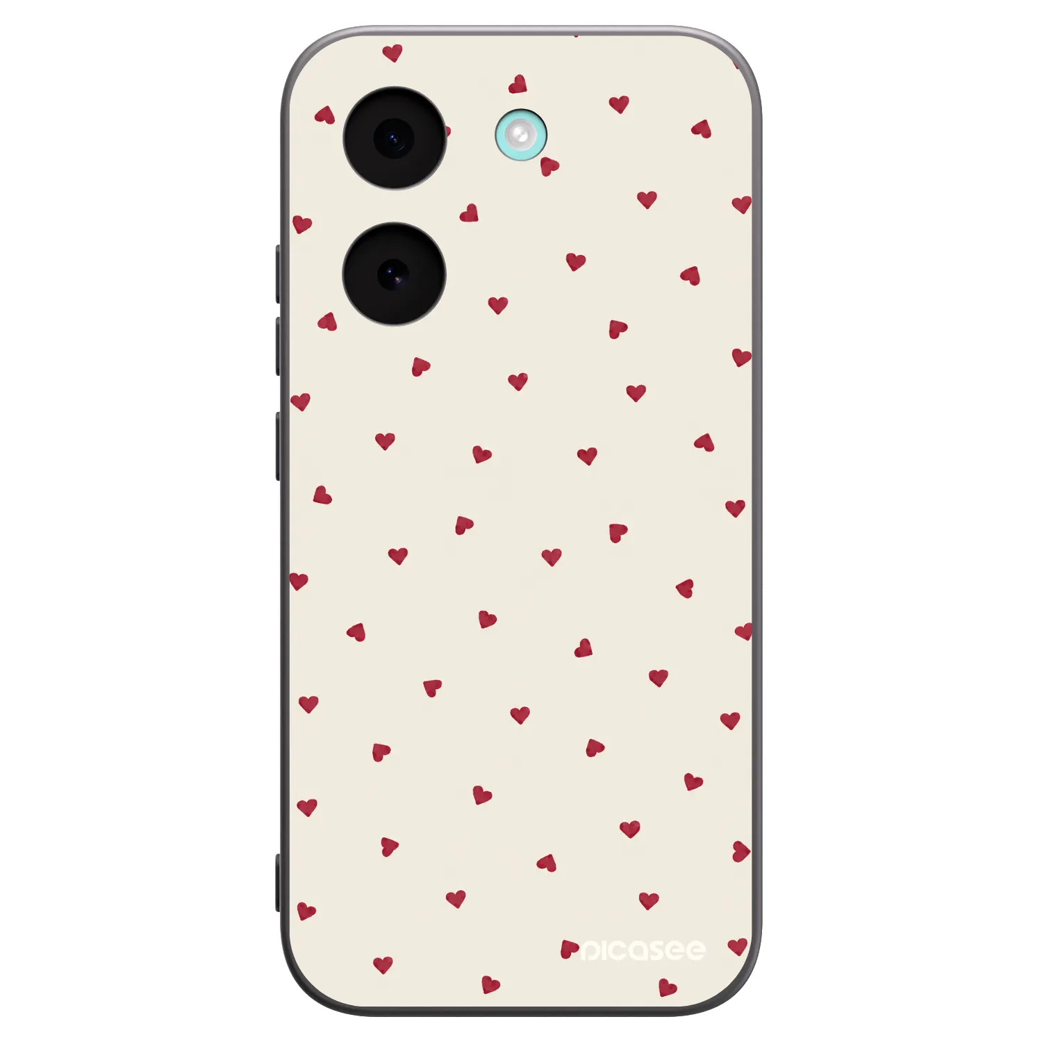 Picasee Μαύρη θήκη σιλικόνης για Xiaomi Poco X8 Pro - Little Love