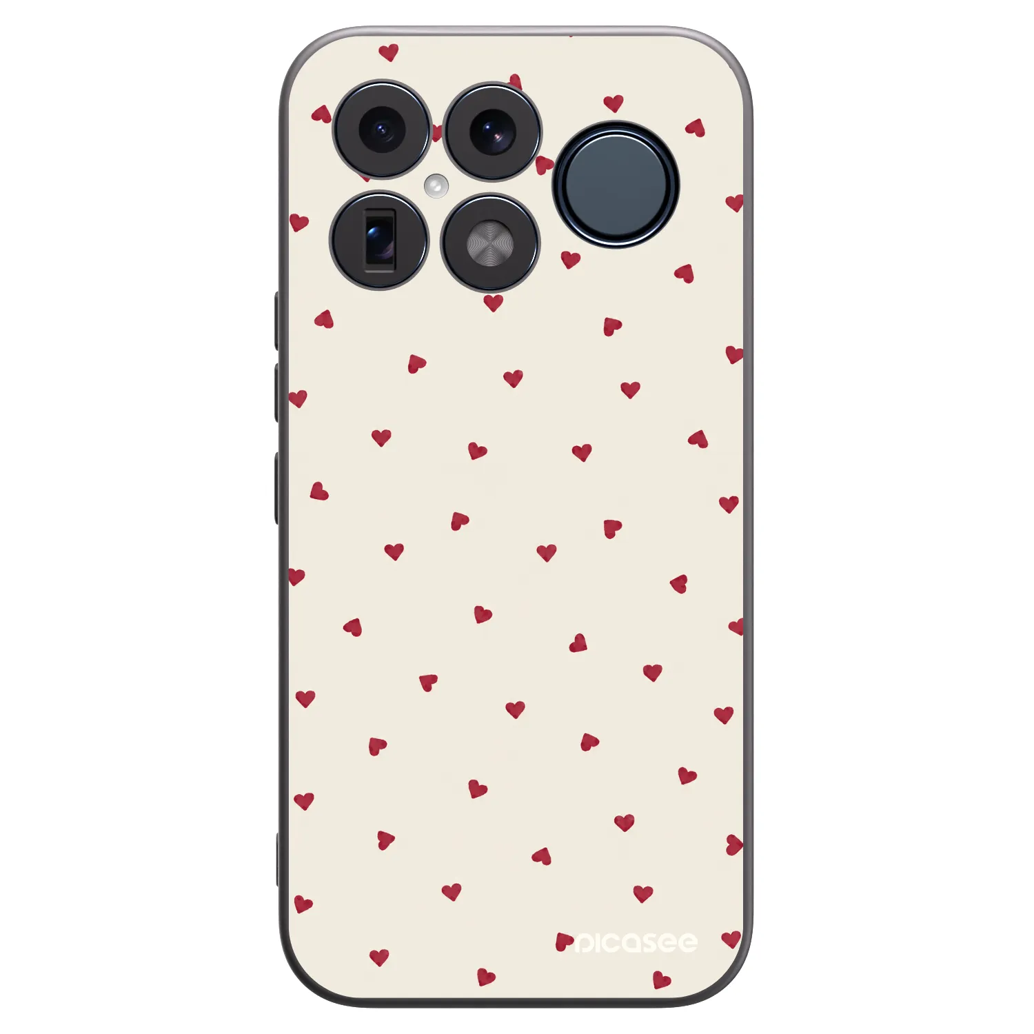 Picasee Μαύρη θήκη σιλικόνης για Xiaomi Poco F8 Ultra - Little Love