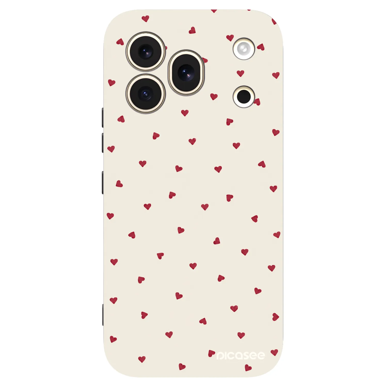 Picasee Μαύρη θήκη σιλικόνης για Honor 600 Pro - Little Love