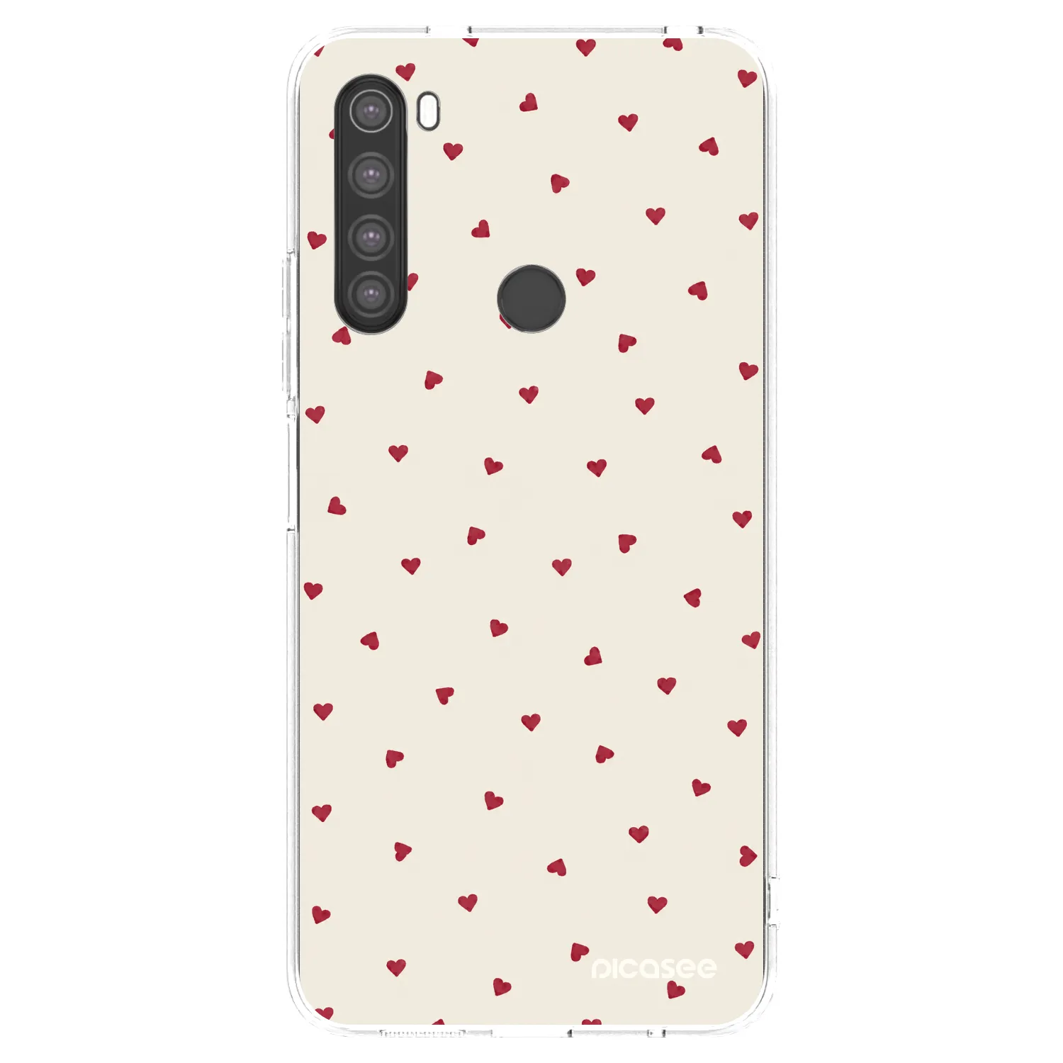 Picasee διαφανής θήκη σιλικόνης Xiaomi Redmi Note 8 - Little Love