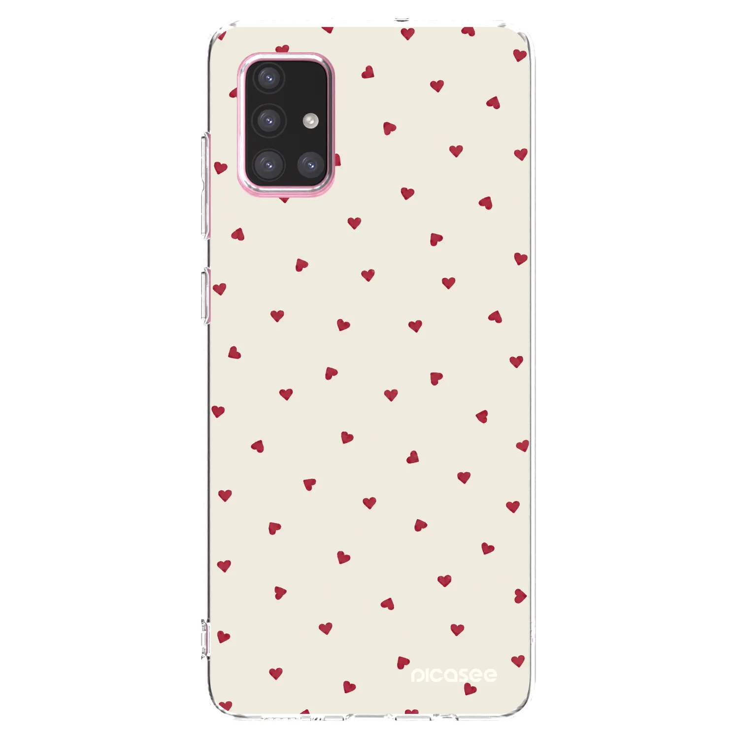 Picasee διαφανής θήκη σιλικόνης Samsung Galaxy A71 A715F - Little Love