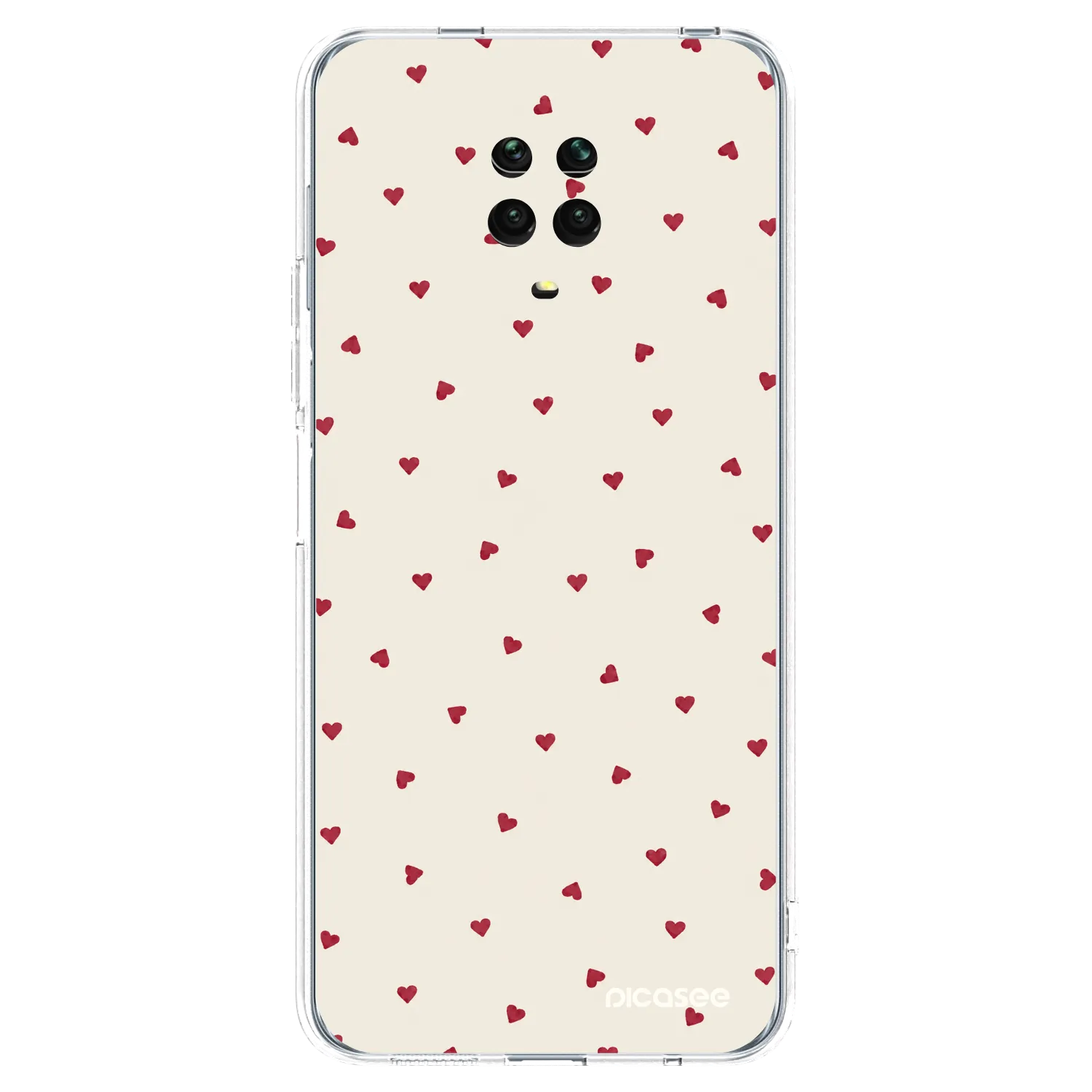 Picasee διαφανής θήκη σιλικόνης Xiaomi Redmi Note 9 Pro - Little Love