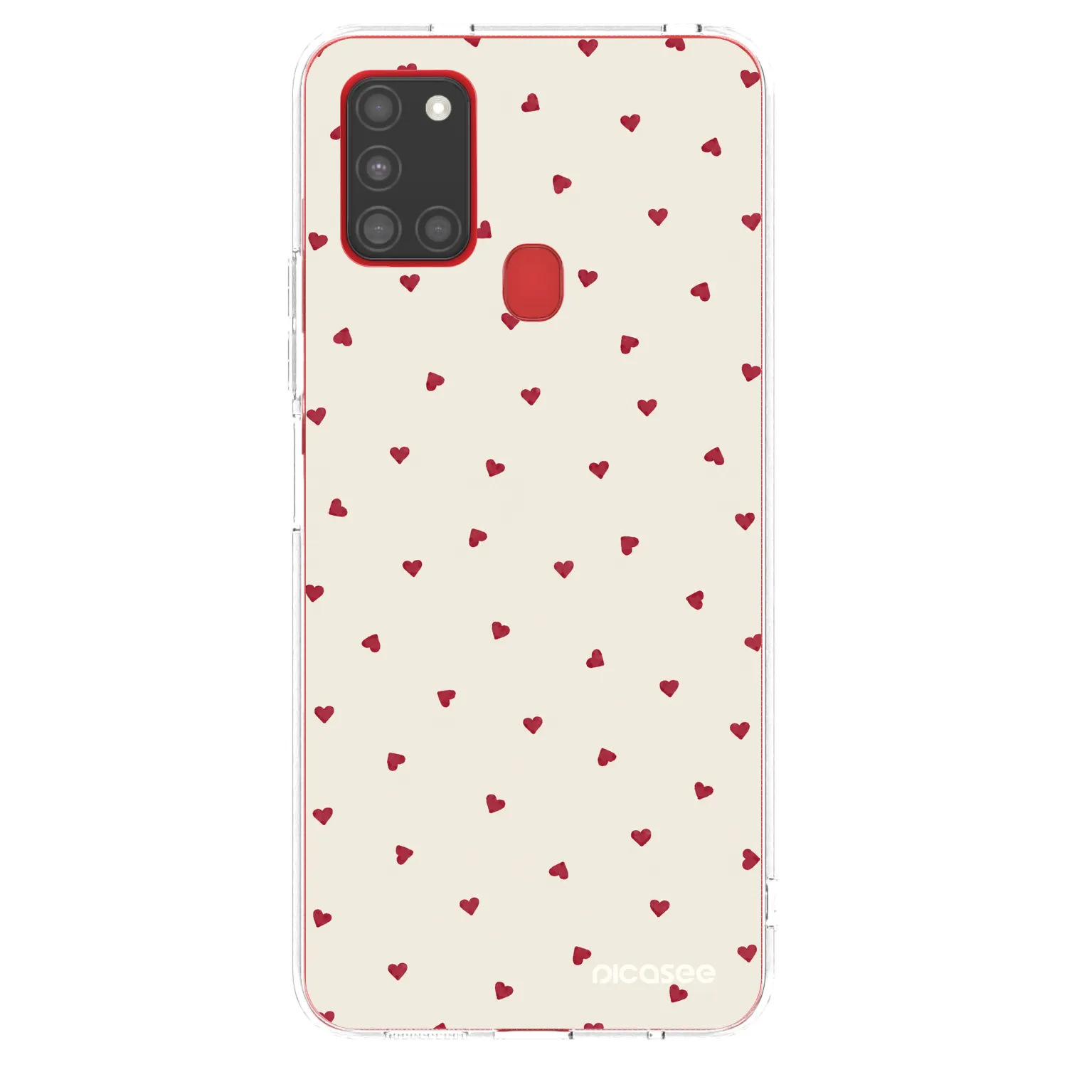 Picasee διαφανής θήκη σιλικόνης Samsung Galaxy A21s - Little Love