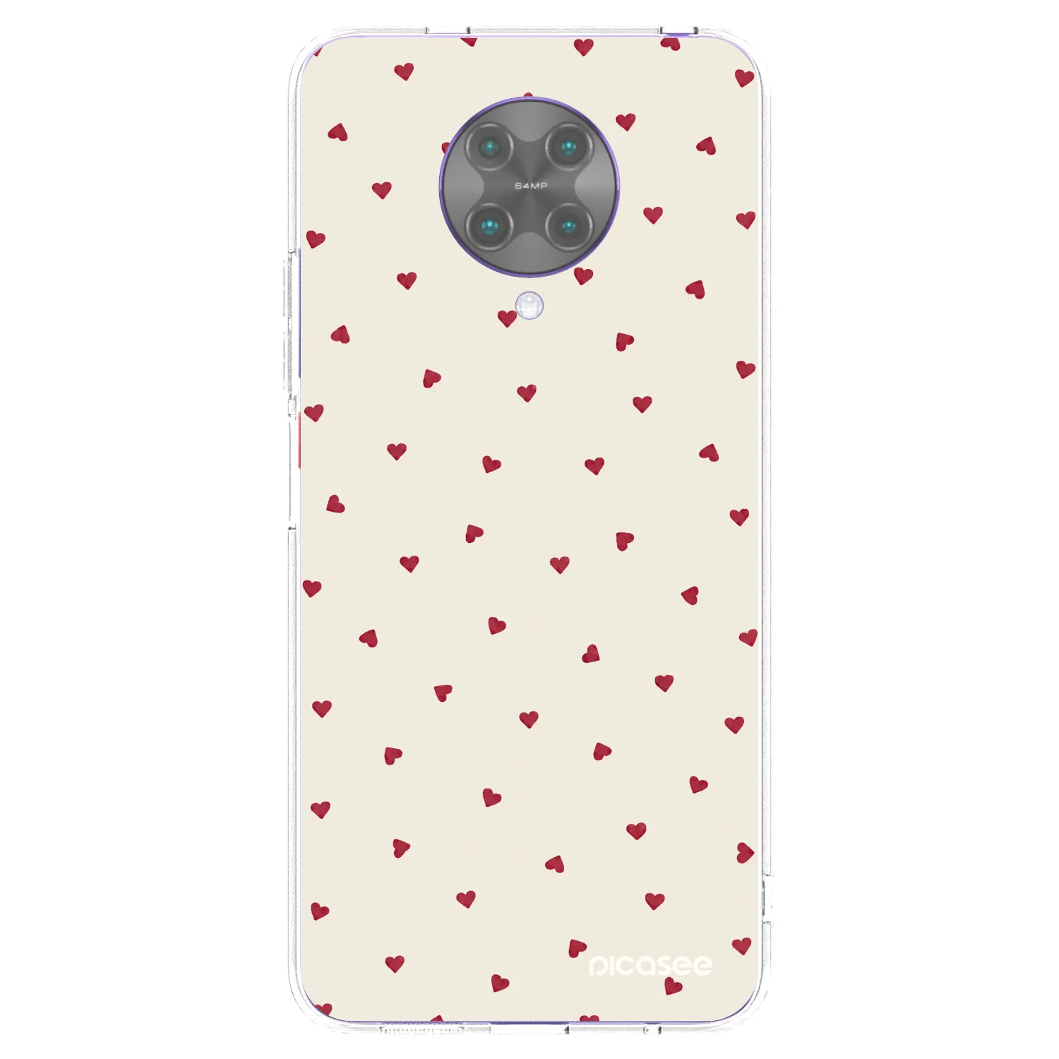 Picasee διαφανής θήκη σιλικόνης Xiaomi Poco F2 Pro - Little Love