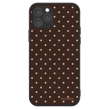 Picasee ULTIMATE CASE για Apple iPhone 12 Pro - Vanilla Dots & Chocolate