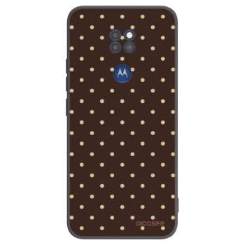 Θήκη για Motorola Moto G9 Play - Vanilla Dots & Chocolate