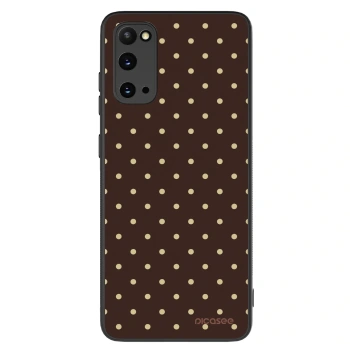 Θήκη για Samsung Galaxy S20 G980F - Vanilla Dots & Chocolate