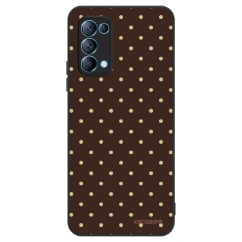 Θήκη για OPPO Reno 5 5G - Vanilla Dots & Chocolate