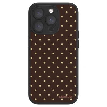 Picasee ULTIMATE CASE για Apple iPhone 15 Pro - Vanilla Dots & Chocolate