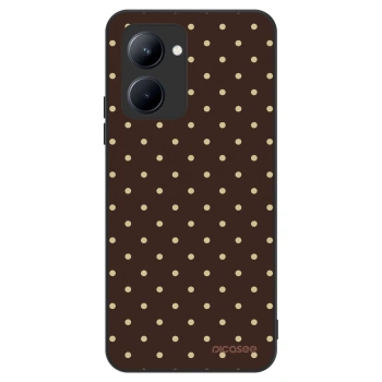Θήκη για Realme C33 (2023) - Vanilla Dots & Chocolate