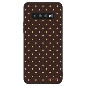 Θήκη για Samsung Galaxy S10 Plus G975 - Vanilla Dots & Chocolate