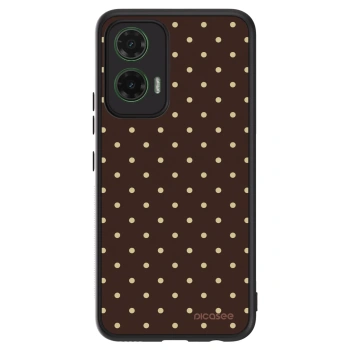 Θήκη για Motorola Moto G35 5G - Vanilla Dots & Chocolate