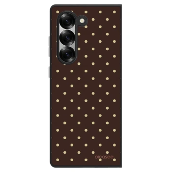 Θήκη για Samsung Galaxy Z Fold6 5G - Vanilla Dots & Chocolate