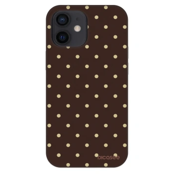 Θήκη για Apple iPhone 12 mini - Vanilla Dots & Chocolate