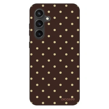 Θήκη για Samsung Galaxy S24 FE S721B - Vanilla Dots & Chocolate