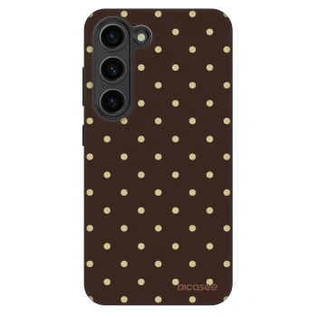 Θήκη για Samsung Galaxy S23 5G - Vanilla Dots & Chocolate