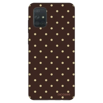 Θήκη για Samsung Galaxy A71 A715F - Vanilla Dots & Chocolate