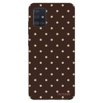Θήκη για Samsung Galaxy A51 A515F - Vanilla Dots & Chocolate