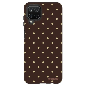 Θήκη για Samsung Galaxy A12 A125F - Vanilla Dots & Chocolate