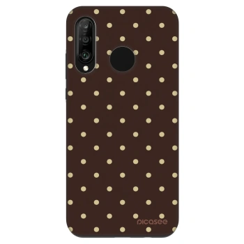 Θήκη για Huawei P30 Lite - Vanilla Dots & Chocolate