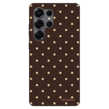 Θήκη για Samsung Galaxy S25 Ultra 5G - Vanilla Dots & Chocolate