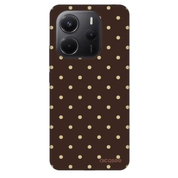 Θήκη για Xiaomi Redmi Note 14 4G - Vanilla Dots & Chocolate