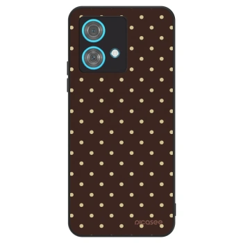 Θήκη για Motorola Edge 40 Neo - Vanilla Dots & Chocolate