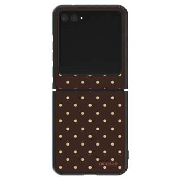 Θήκη για Motorola Razr 60 - Vanilla Dots & Chocolate