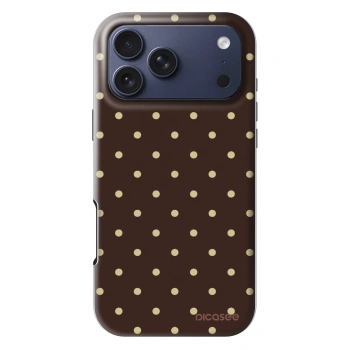 Θήκη για Apple iPhone 18 Pro Max - Vanilla Dots & Chocolate